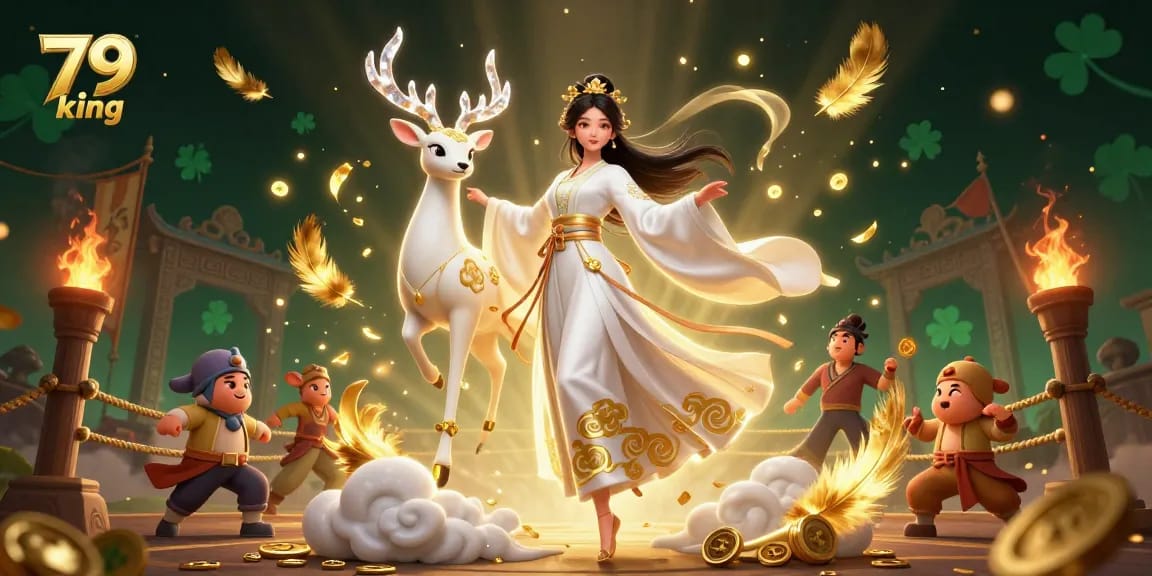 Experience thrilling gaming action with 79 king through vibrant 3D illustration featuring a mesmerizing scene.