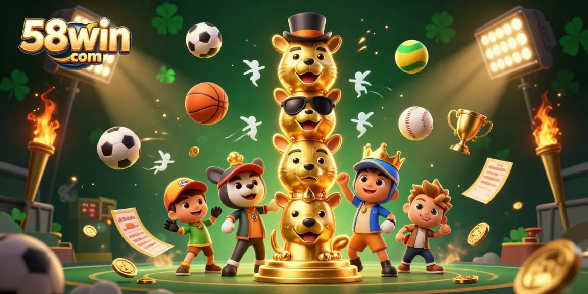 Experience thrilling gameplay at 58win com, with vibrant sports elements and casino excitement!