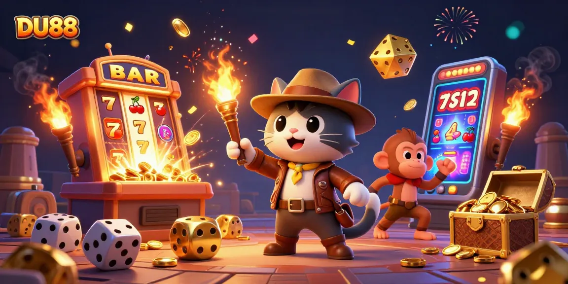 Experience exciting gameplay with DU88 while exploring a mystical casino treasure.