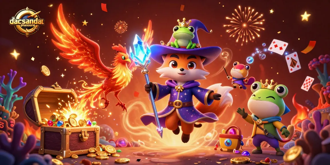 Experience thrilling gameplay at dacsandatphanrang with enchanting characters and magical casino elements.