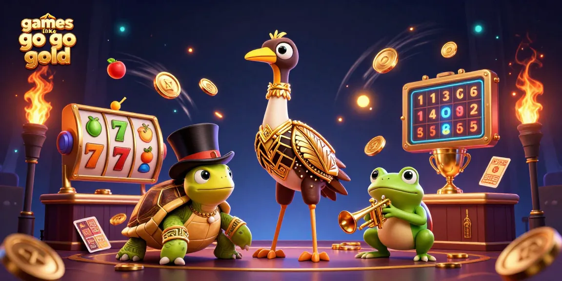 Win with exciting games like go go gold and jackpot thrills in this vibrant casino scene.
