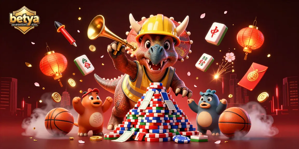 Experience the thrill with betya basketball betting site amidst dynamic celebrations and sports elements.
