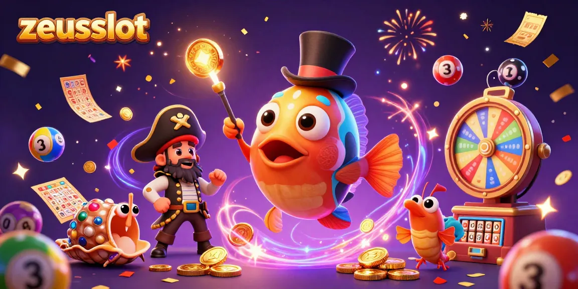 Win jackpots in zeusslot with alluring visuals of a glowing anglerfish, pirate shrimp, and gemstone snail.