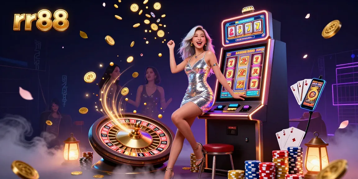 Experience roulette action and slot jackpots at rr88 with celebratory Asian casino themes.