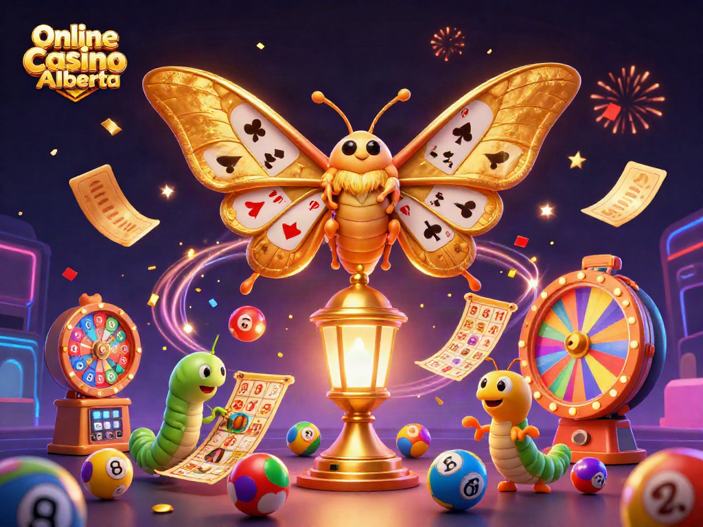 Engage in thrilling gameplay at Online Casino Alberta with captivating lottery and casino elements.