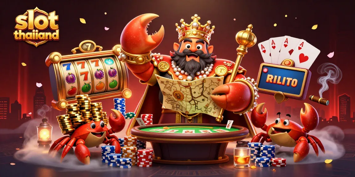 Play exciting slot thailand games featuring vibrant symbols and dynamic gameplay in an enchanting casino setting.