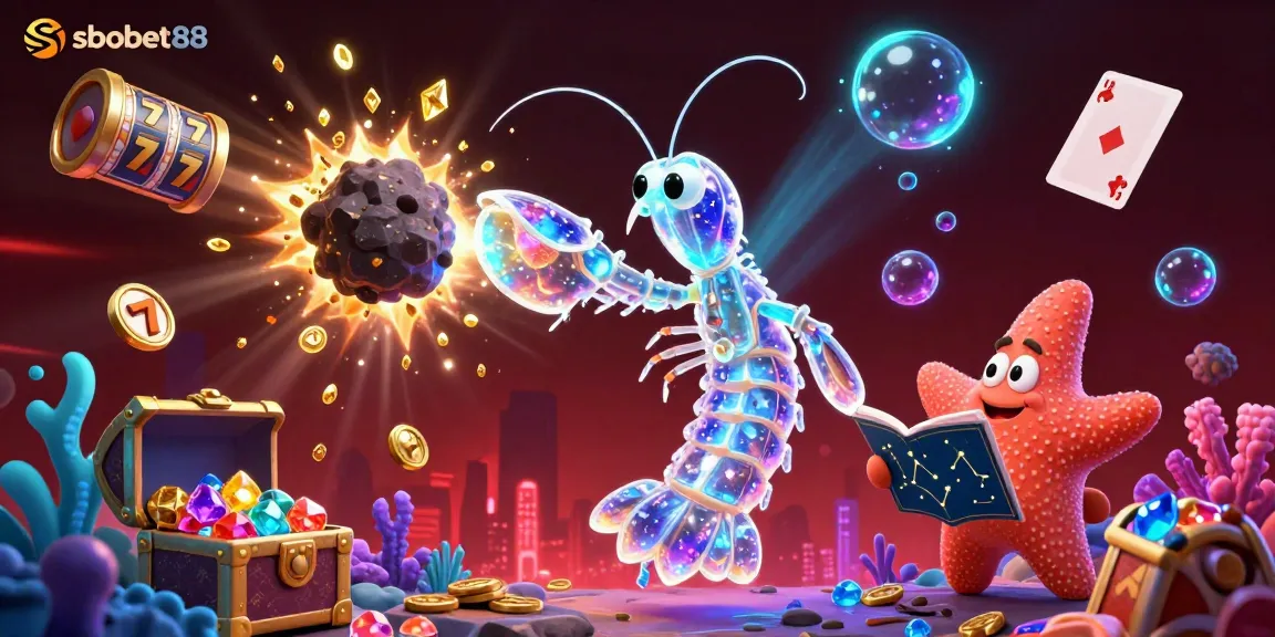 Engage with sbobet88 while exploring vibrant slot reels and golden treasures in this dynamic casino scene.