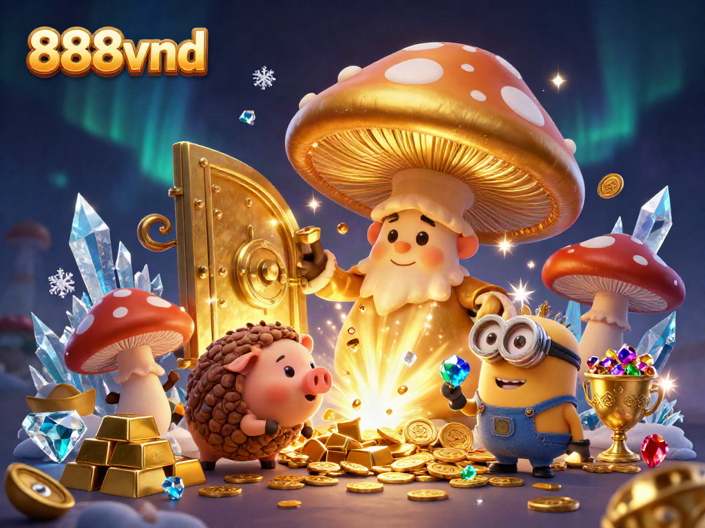 Experience the magic of 888vnd with enchanting treasures and whimsical characters bringing big wins to life.