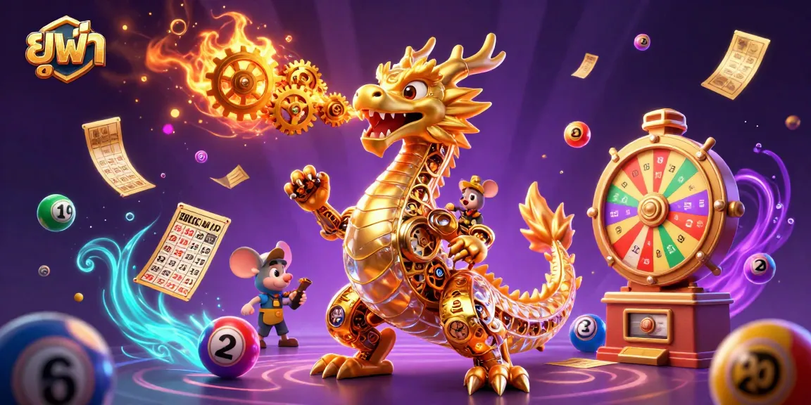 Win big with ยูฟ่า as colorful lottery balls bounce, revealing dynamic gaming excitement and casino thrills.