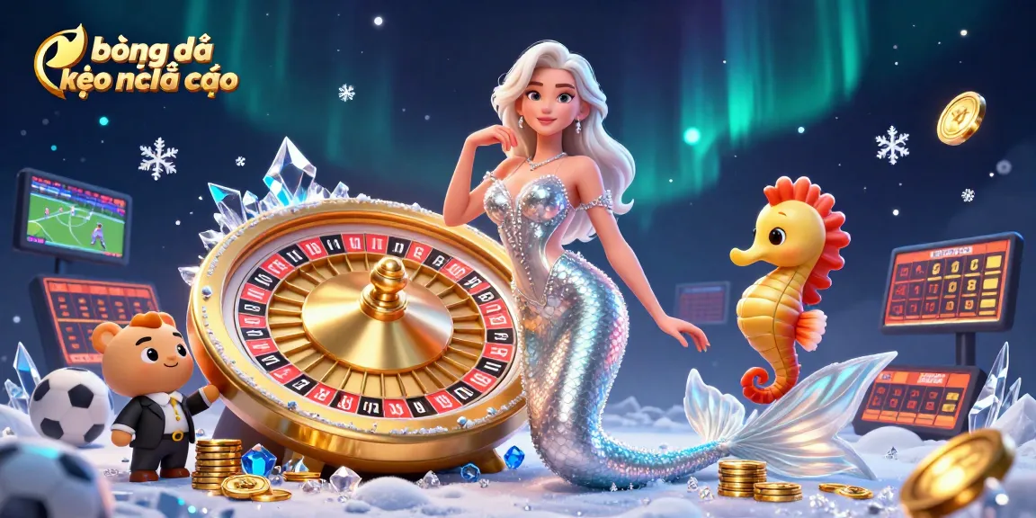 Experience the excitement of bóng đá kèo nhà cái with vibrant illustrations capturing sports betting flair.