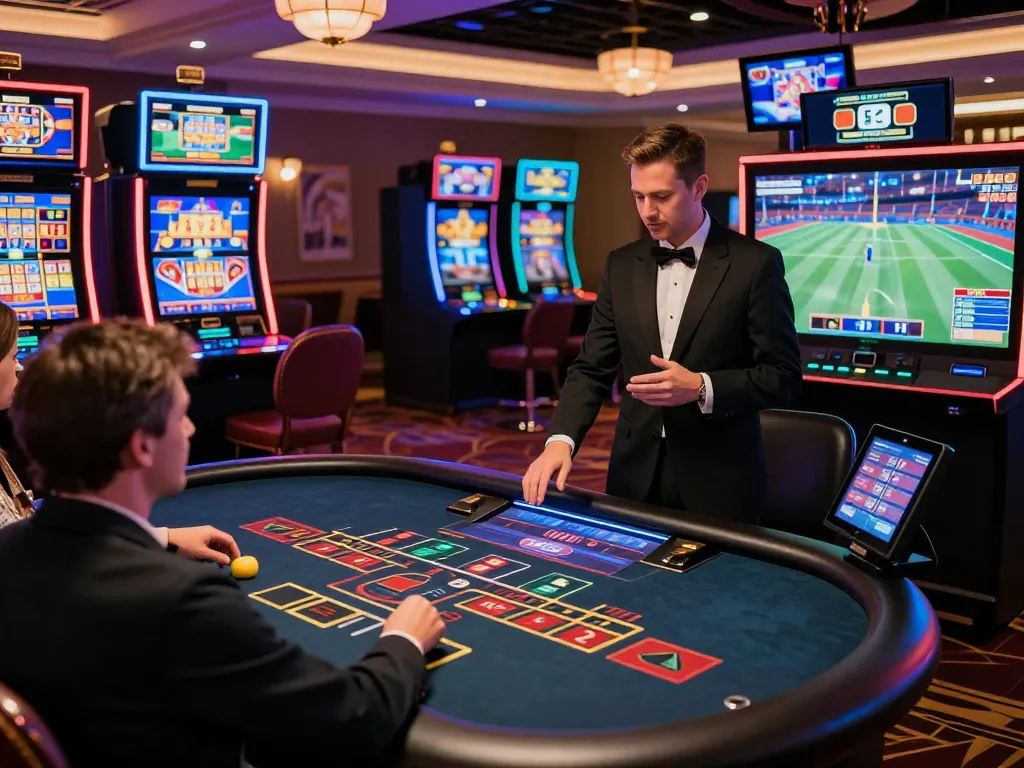 Engaging live dealer baccarat game at KO66 online casino, showcasing interactive virtual experience.