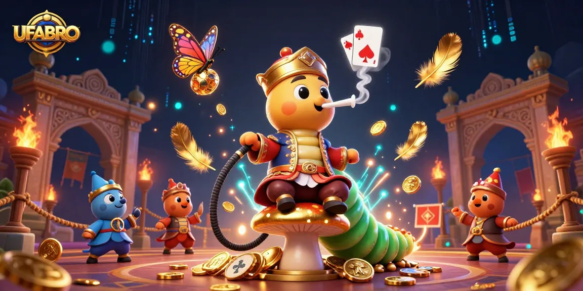 Win big at UFABRO with a vibrant 3D casino illustration showcasing an exciting betting scene.