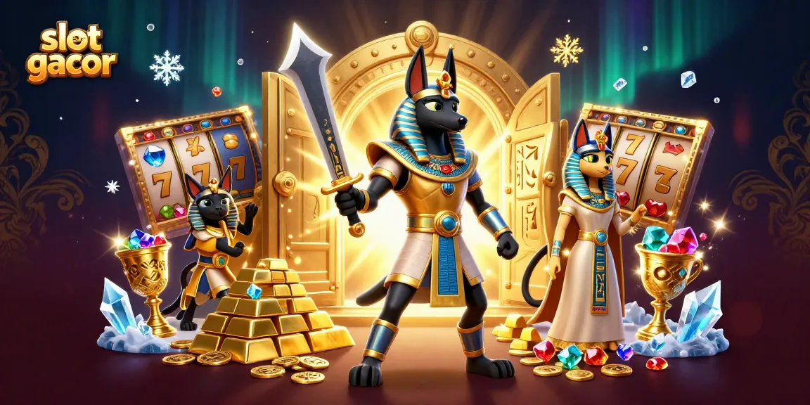 Mainkan slot gacor dengan pengalaman visual yang menarik dari Anubis dan Bastet di dunia kasino.