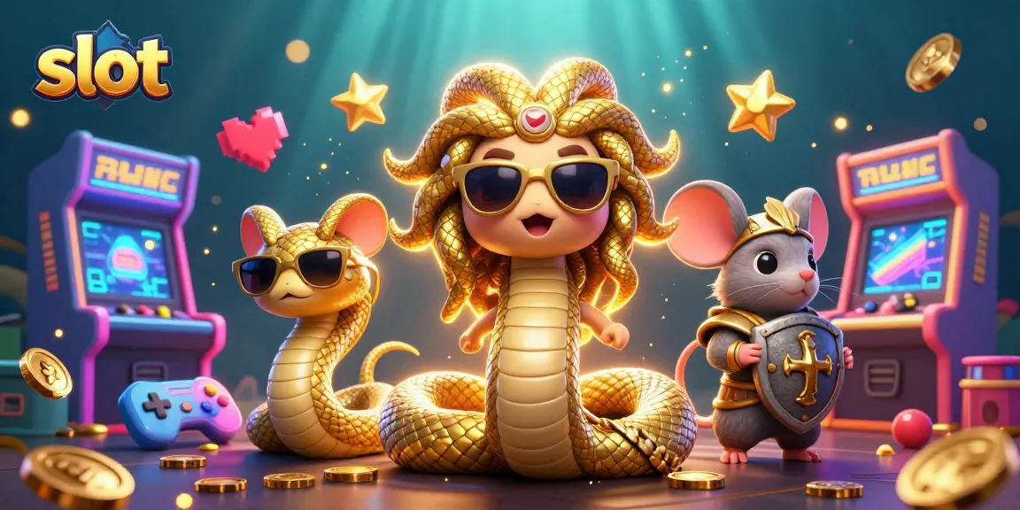 Putar slot berwarna-warni dengan karakter Medusa ramah dan mouse pejuang, menghibur pemain dengan jackpot.