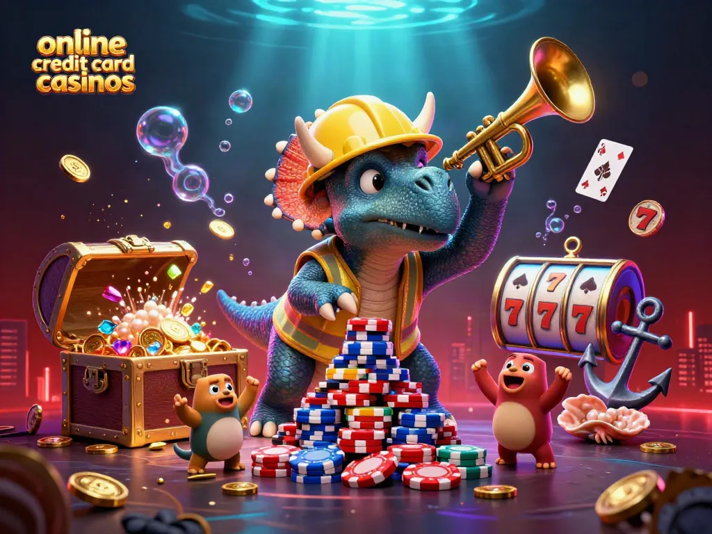 Experience thrilling gameplay at online credit card casinos with engaging visuals and exciting elements.