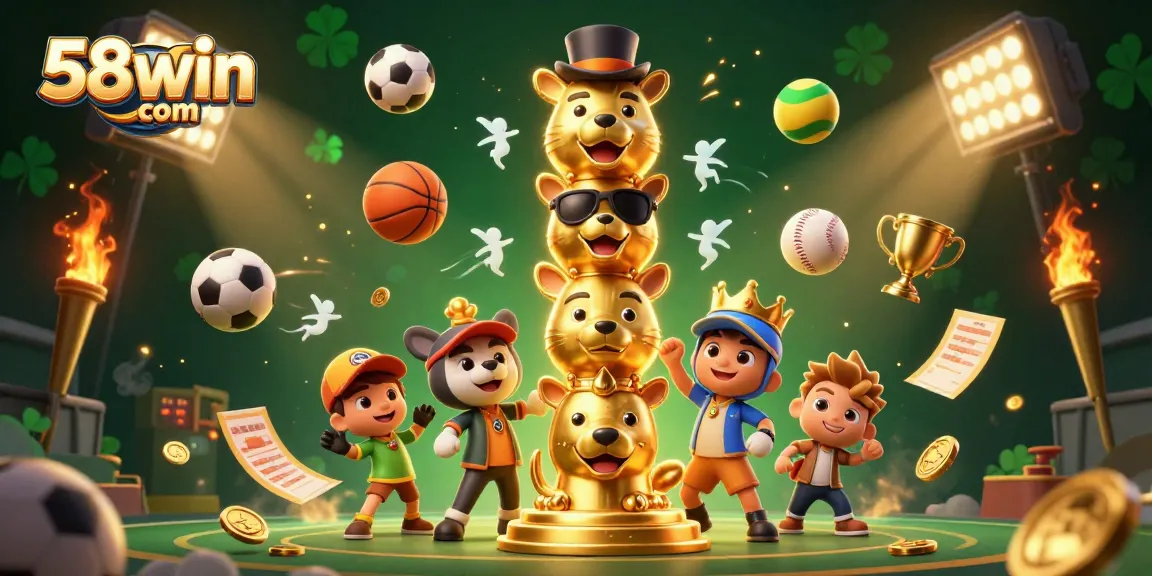 Experience thrilling gameplay at 58win com, with vibrant sports elements and casino excitement!