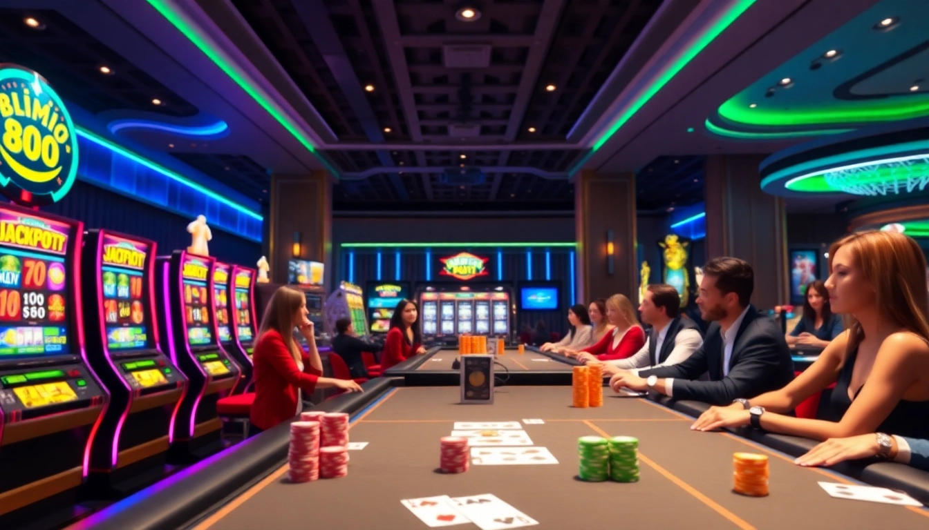 Experience the thrilling gaming atmosphere at https://dn882.pro/ with vibrant slots and poker tables.