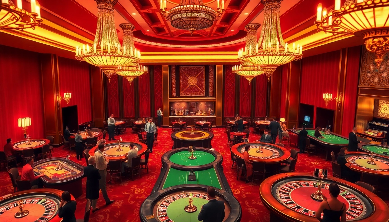 Experience the thrill of Casino games with dynamic table scenes and elegant atmosphere.
