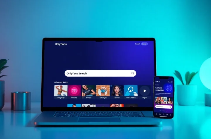 Discover OnlyFans Search interface with advanced filters and categories.
