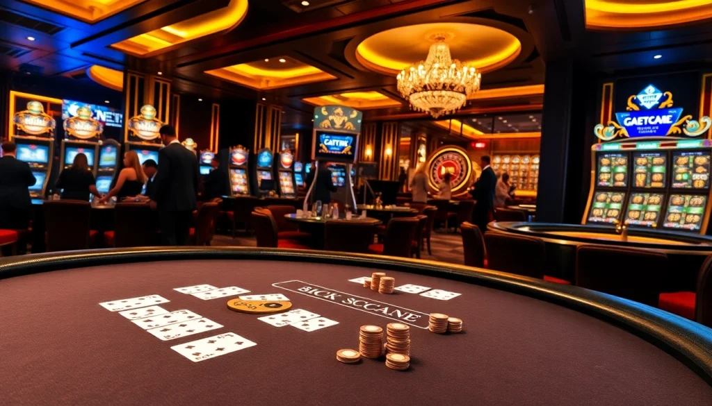 Experience seamless bk8 login at our luxurious casino, where modern design meets thrilling gameplay.