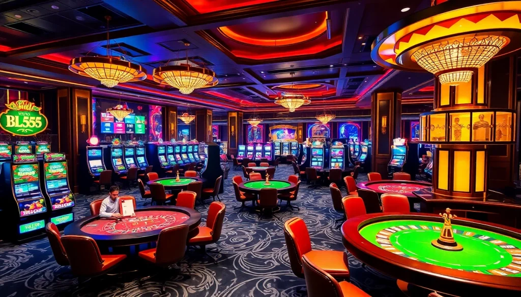 Experience the thrill at Nhà cái BL555 with vibrant casino games and luxurious ambiance.