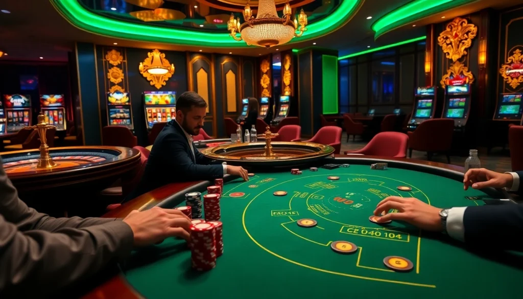 Trải nghiệm cảm giác hồi hộp với ứng dụng cg79, cùng những ván blackjack và poker hấp dẫn trong một casino sang trọng.